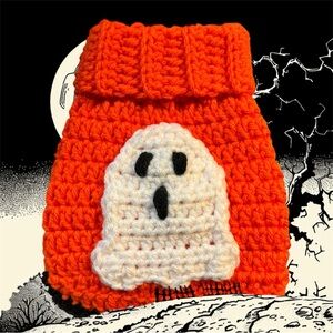 Ghost Crochet Sweater for  small breeds